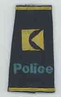 CANADA,CANADIAN PACIFIC RAILWAY POLICE EPAULLETTE 1